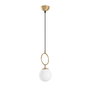 Opviq Ring - 13433 Lámpara de araña dorada ajustable